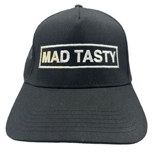 Mad Tasty Black Trucker Hat Snapback Cap Otto